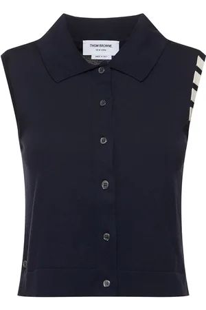 Thom Browne Cotton Knit Vest