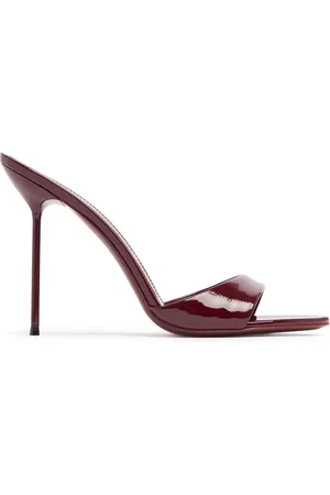 PARIS TEXAS 105mm Lidia Patent Leather Mules