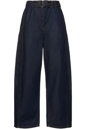 MAGDA BUTRYM Belted Denim Baggy Jeans