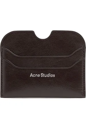 Acne Studios Large Elmas Shiny Leather Card Holder