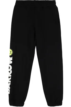 BARROW Printed Logo Cotton Sweatpants