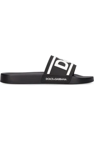 Dolce & Gabbana D&g Rubber Slide Sandals
