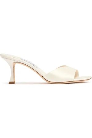 Jimmy Choo 70mm Skye Satin Mules