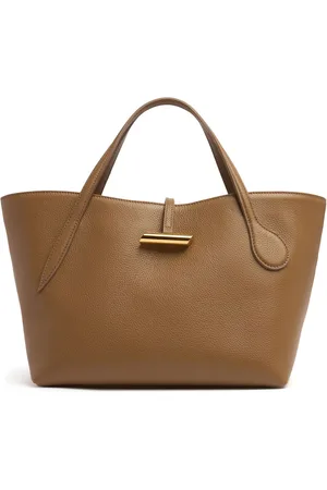 Little Liffner Petite Penne Grained Leather Tote Bag