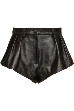 MAGDA BUTRYM Leather Shorts