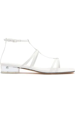 Studio Amelia 20mm Artemis Leather Flat Sandals