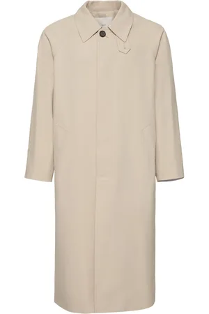 DUNST Unisex Cotton Blend Mac Coat