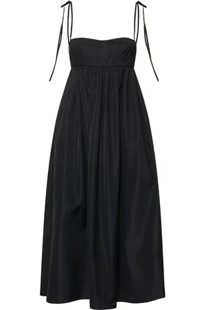 Cecilie Bahnsen Alena Recycled Poly Faille Midi Dress
