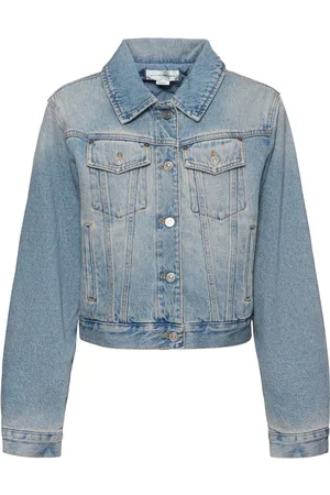 Victoria Beckham Padded Denim Twill Jacket