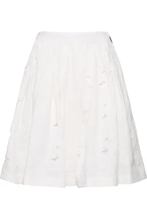 Msgm Cotton Midi Skirt