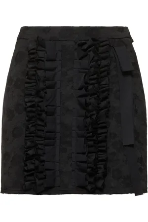 Msgm Ruffled Mini Skirt