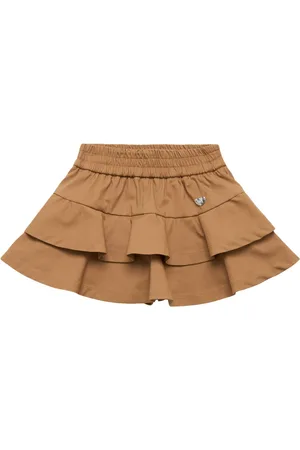 MONNALISA Levantina Ruffled Mini Skirt