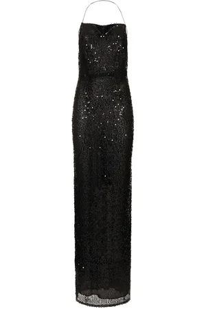 16Arlington Hebe Sequined Open Back Gown