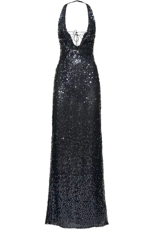 16Arlington Eima Sequined Open Back Gown