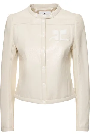 Courrèges Iconic Coated Vinyl Biker Jacket