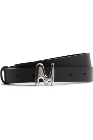 Msgm Logo Buckle Belt