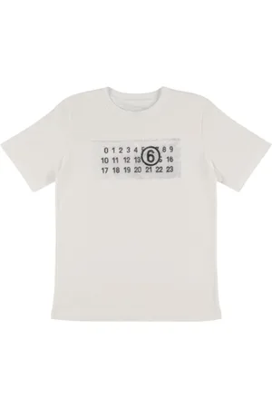 Maison Margiela Printed Cotton Jersey T-shirt