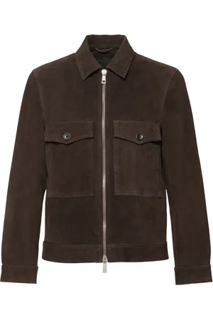 GIORGIO BRATO Leather Zip Jacket