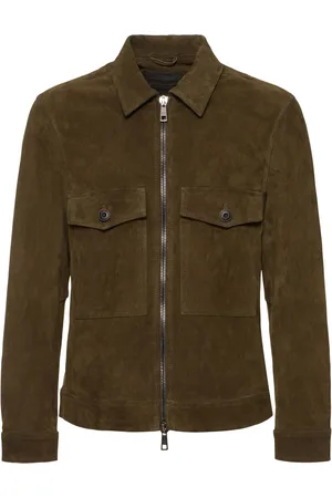 GIORGIO BRATO Leather Zip Jacket