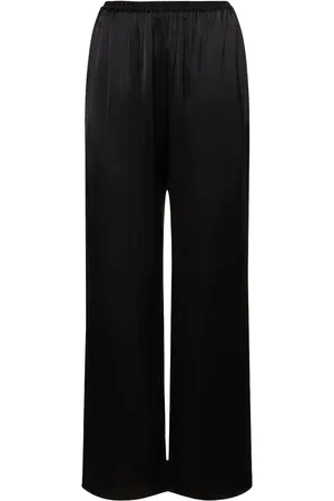 MATTEAU Relaxed Viscose Satin Pants