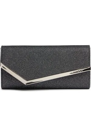 Jimmy Choo Emmie Glittered Clutch