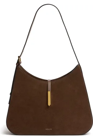 DeMellier Large Tokyo Suede Shoulder Bag