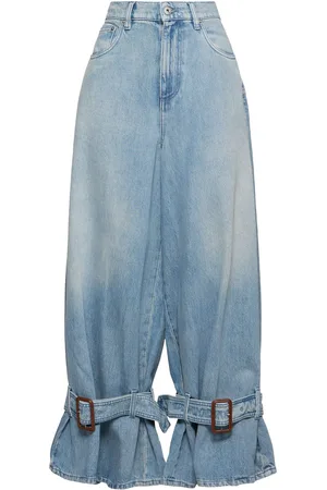 J.W.Anderson Buckled Cuff Mid Rise Boyfriend Jeans