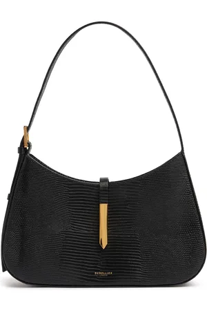 DeMellier Tokyo Embossed Leather Shoulder Bag