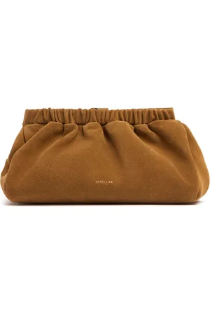 DeMellier The Miami Suede Clutch