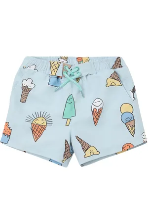 Stella McCartney Printed Poly Swim Shorts