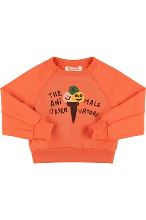 The Animals Observatory Printed Cotton Sweatshirt