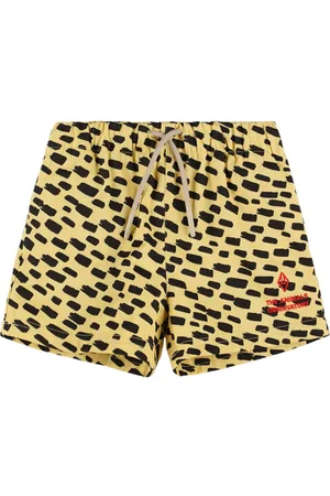 The Animals Observatory Printed Cotton Jersey Shorts