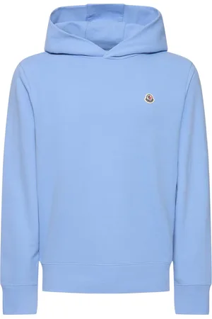 Moncler Logo Patch Cotton Hoodie