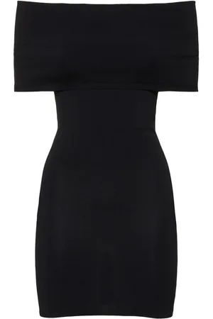 WARDROBE.NYC Viscose Blend Mini Dress
