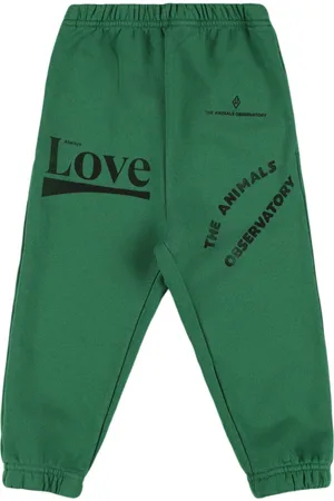 The Animals Observatory Printed Cotton Sweatpants