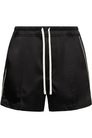 Tom Ford Shiny Satin Shorts W/ Piping