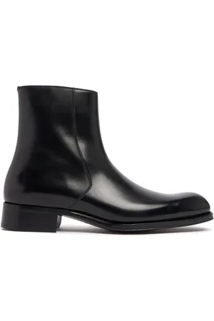 Tom Ford Edgar Leather Zipped Boots
