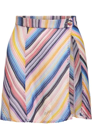 Missoni Striped Knit Mini Skirt