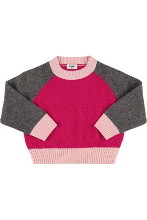 Il gufo Tricolor Wool Knit Sweater