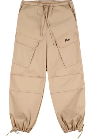 Msgm Cotton Blend Poplin Cargo Pants
