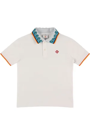 Casablanca Cotton Piquet Polo T-shirt