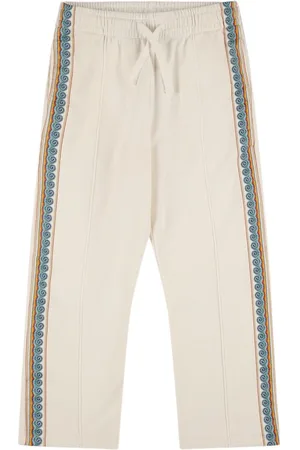 Casablanca Wave Print Organic Cotton Sweatpants