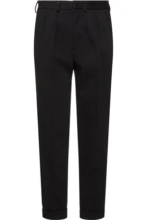 Tom Ford Bio-cotton Gabardine Double Pleat Pants