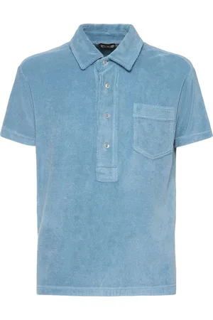 Tom Ford Luxury Cotton Toweling S/s Polo