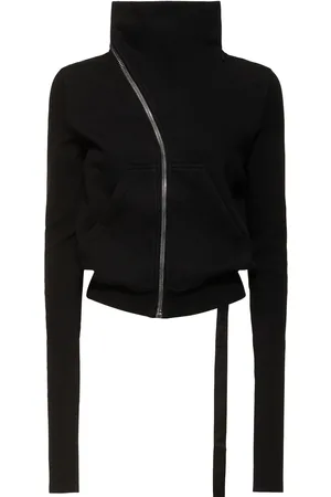 Rick Owens Mountain Jersey Turtleneck Sweatshirt