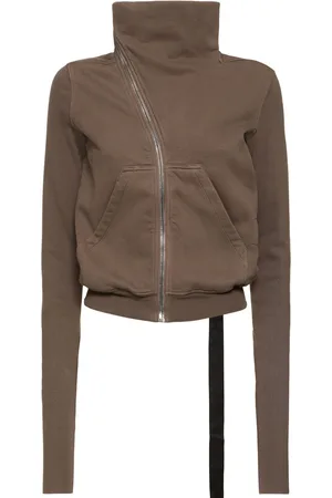 Rick Owens Mountain Jersey Turtleneck Sweatshirt