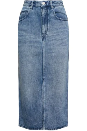 Isabel Marant Tilauria Denim Midi Skirt