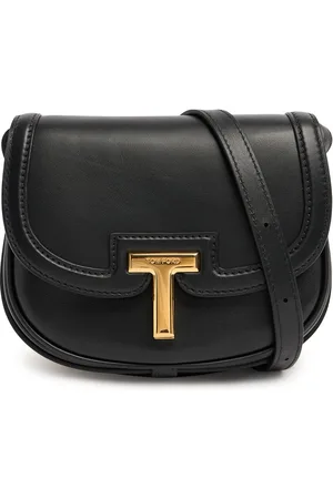 Tom Ford Mini Wallis Shiny Smooth Leather Bag