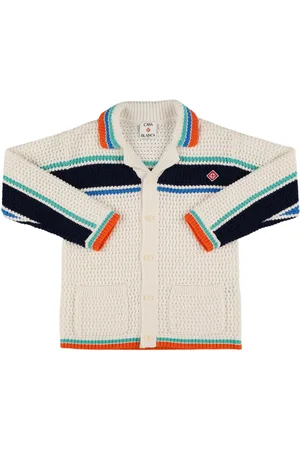 Casablanca Crochet Knit Jacket