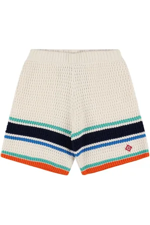 Casablanca Crochet Knit Shorts
